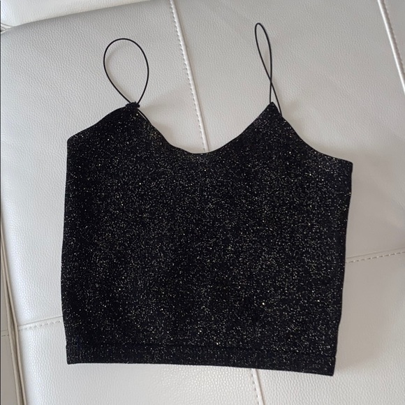 sparkle cropped tank - Picture 1 of 1